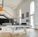 Billard design Osmoz dans salon cathédrale