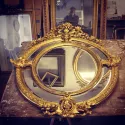 Miroir d'époque Louis XVI après restauration