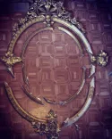 Miroir d'époque Louis XVI avant restauration