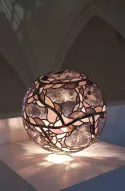 Sphère vitrail