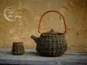 Théière en osier