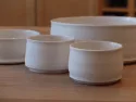 Travail de la porcelaine à l'atelier de Montpellier. Julia Simonot