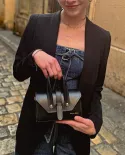 Petit sac en cuir noir