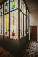 Vitrail Montpellier Angéline Clermont verrière atelier