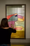 Vitrail Montpellier Angéline Clermont contemporain