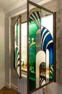 Vitrail Montpellier Angéline Clermont Art deco