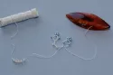 Ouvrage avec perles