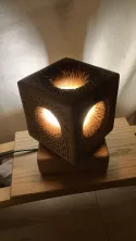 Lampe cubiste