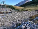 restauration d'un mur de soutènement en pierre sèche