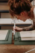 Rechampi sur panneaux sur mesure