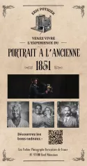 Portraits à l'ancienne 1851, collodion humide