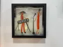 Tableau en verre en fusing  - Concert Jazz