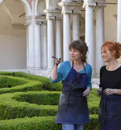 Fanny Boucher et Marie Levoyet - Homo Faber 2022 © Susanna Pozzoli