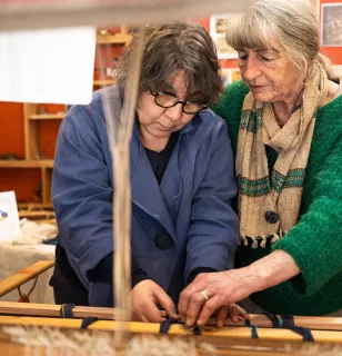 Initiation au tissage à l'Atelier Mundo à Chartres