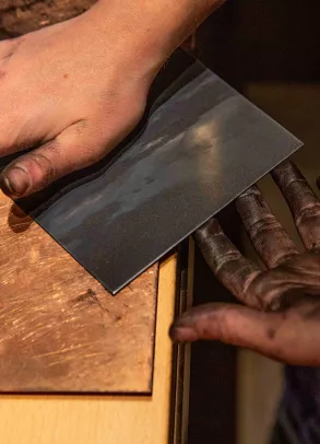 ©Susanna Pozzoli, Homo faber 2022, Fanny Boucher, héliograveuse et Marie Levoyet, héliograveuse