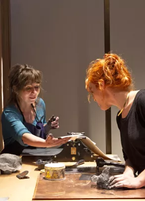 Fanny Boucher et Marie Levoyet