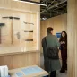 Outils montrés dans la loge des carrières