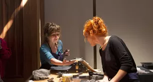 Fanny Boucher et Marie Levoyet à Homo Faber en 2022