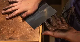 ©Susanna Pozzoli, Homo faber 2022, Fanny Boucher, héliograveuse et Marie Levoyet, héliograveuse