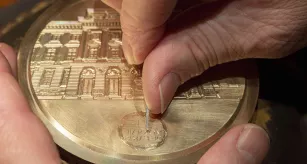 ©Susanna Pozzoli, Homo faBer 2022, Yves Sampo, graveur et Claire Narboni, graveuse