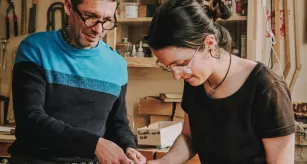 Antoine Lescombe et Nolwenn Lefevre ©Elodie Leneveu